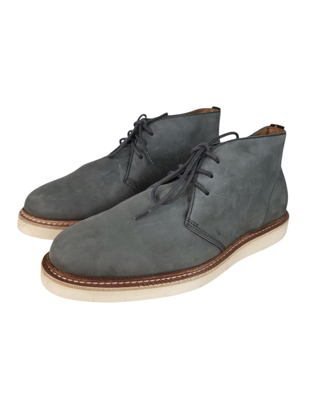 Cole Haan Tanner‎ Chukka Leather Boots Magnetic Nubuck Men's Size 8M C26294 NWB